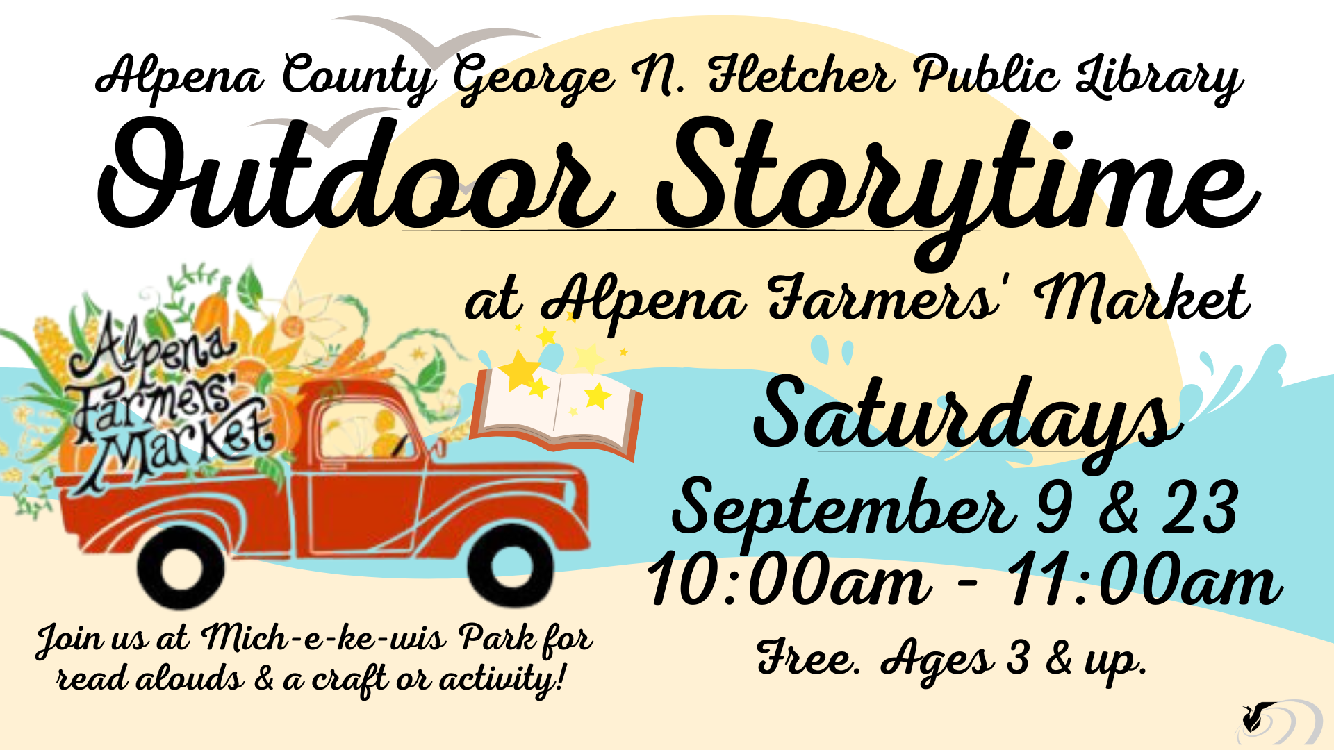 Outdoor Storytime event graphic